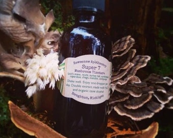 Super 7 Mushroom Extract Tincture 2oz