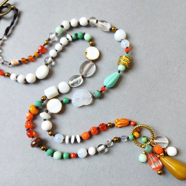 Indian Bead Necklace - Etsy