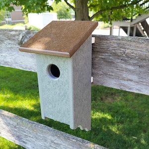 Bluebird Birdhouse Amish Handmade Bird House Multi Colors Poly Lumber Weather Resistant