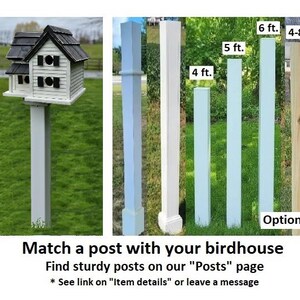 Purple Martin Amish Handmade Bird House With 6 Nesting Compartments image 5