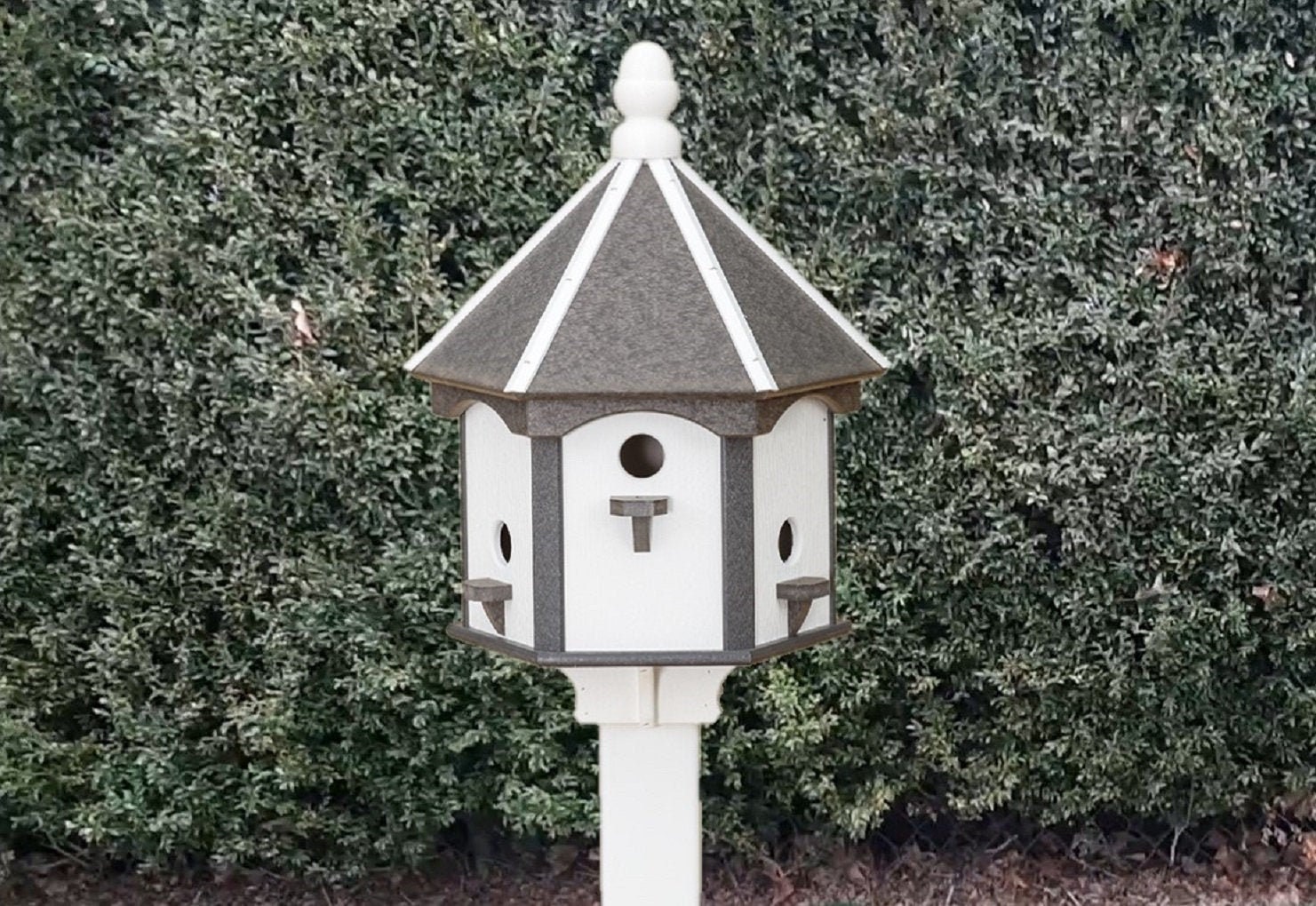 X-Large Bird House - 6 Nesting Compartments - Amish Handmade - Weather Resistan - Picture 9 of 16