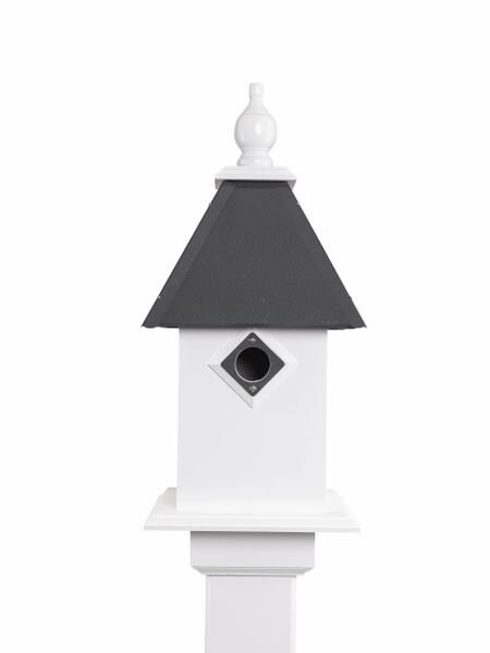Classic Handmade Bird House, 1 Nesting Compartment, Metal Predator Guards, Choo - Picture 13 of 17
