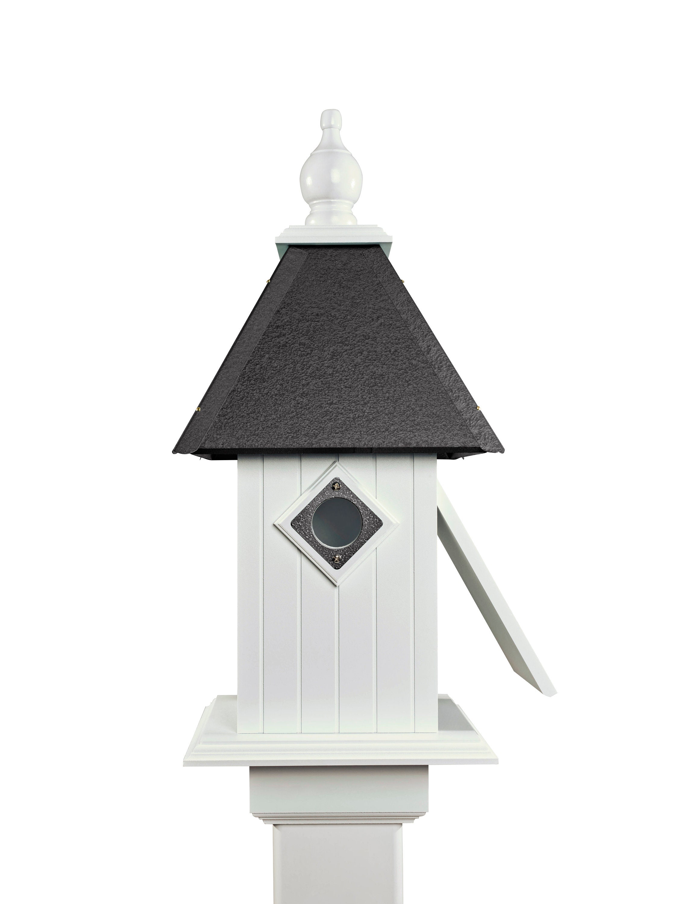 Cathedral Birdhouse Handmade Side Opening, Metal Predator Guards, Choose Roof C - Picture 13 of 18