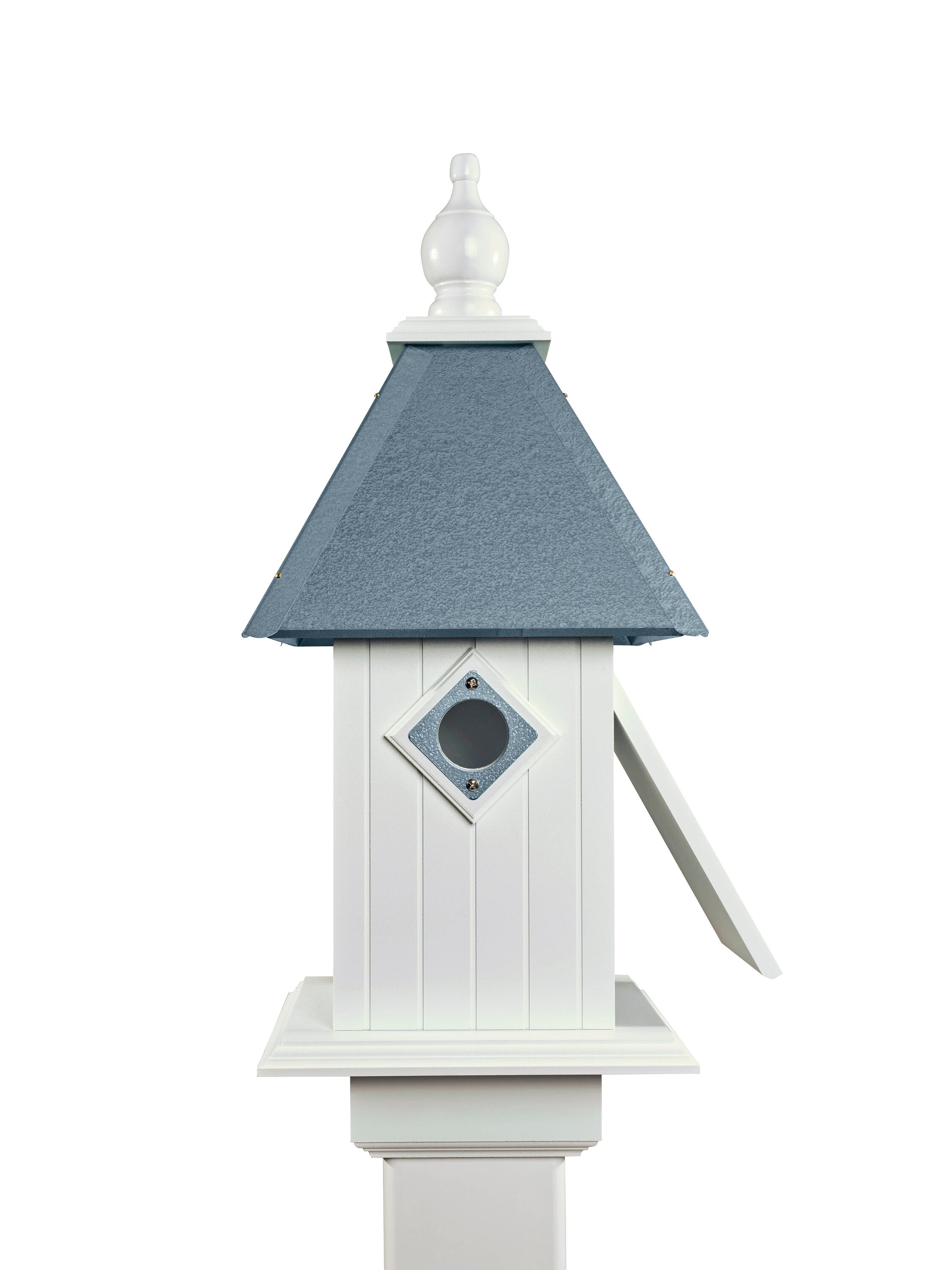 Cathedral Birdhouse Handmade Side Opening, Metal Predator Guards, Choose Roof C - Picture 14 of 18