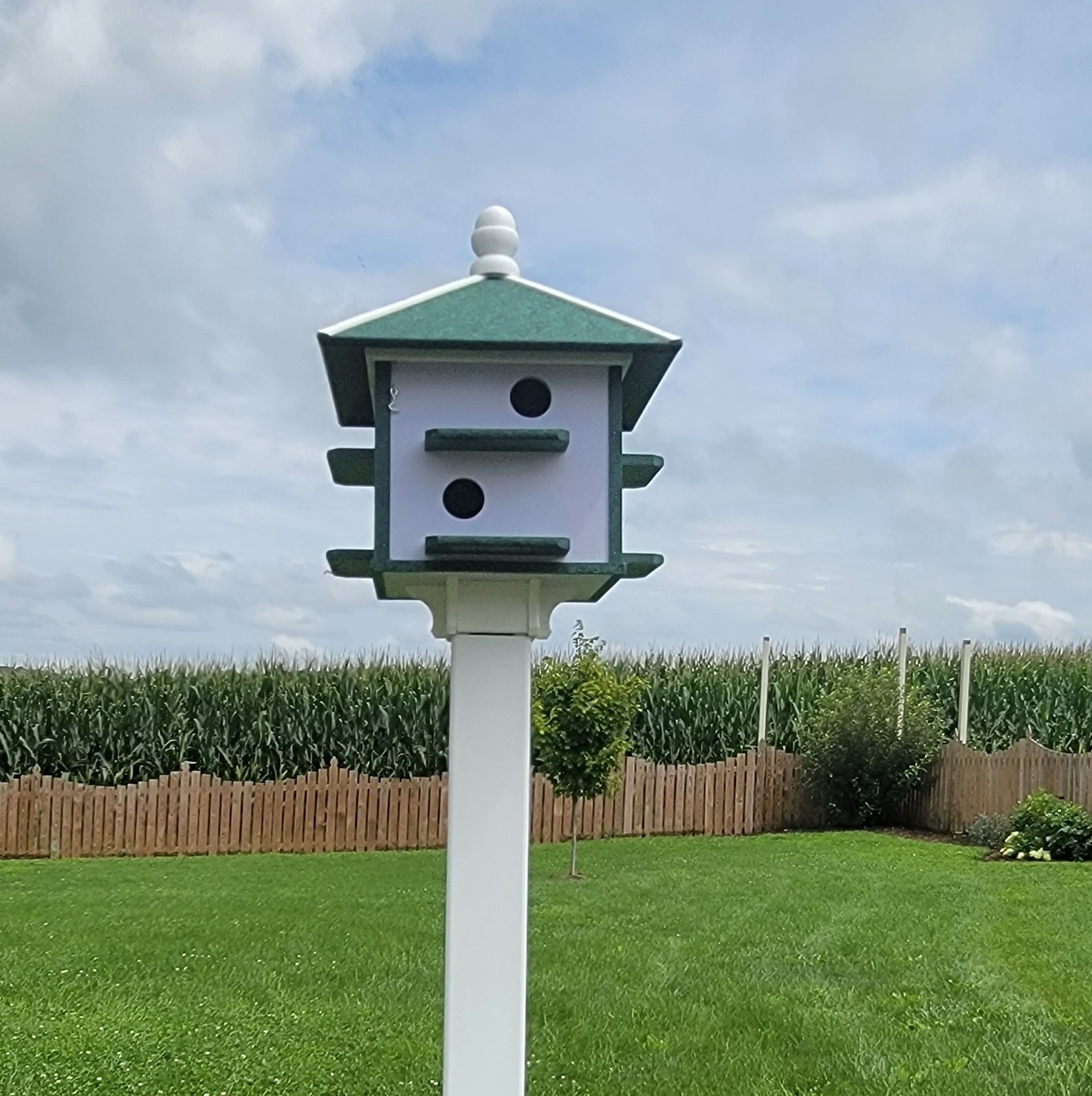 Birdhouse Purple Martin Amish Made 8 Nesting Compartments in - Etsy