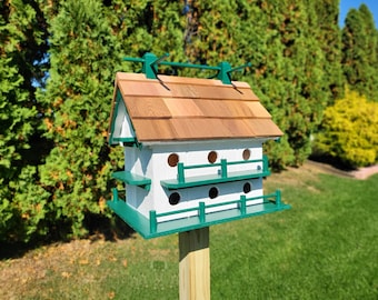 Martin Bird House - Amish Handmade - 14 Nesting Compartments - Weather Resistant