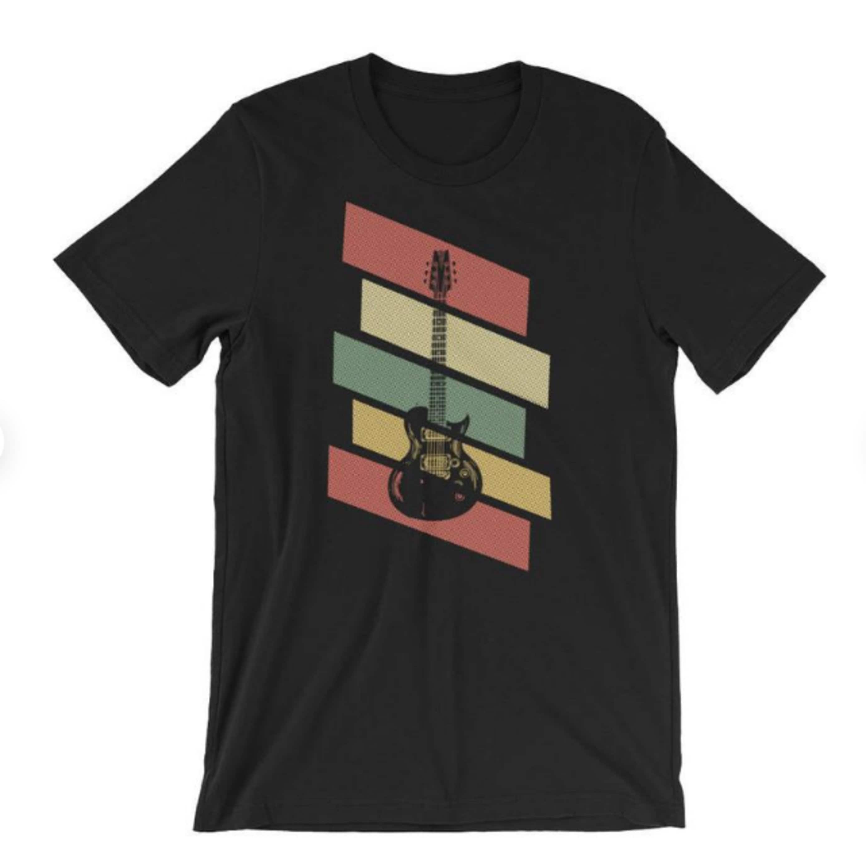 Classic Rock Shirt Rock Guitar Shirt Guitar T-Shirt | Etsy