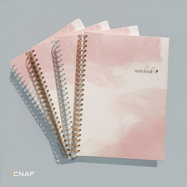 Plastic Spiral Notebook Cover Etsy