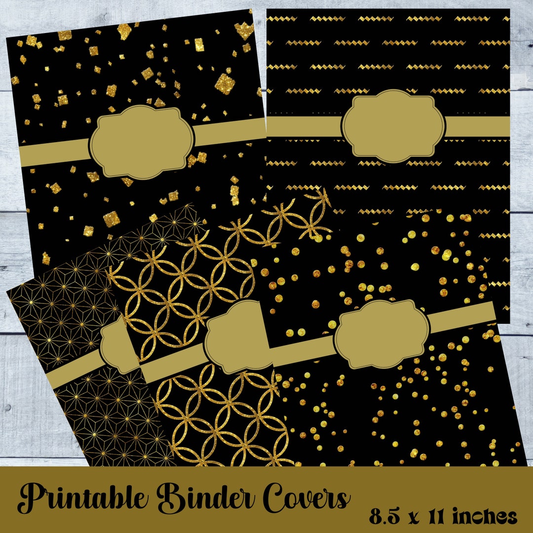 Printable Editable Binder Divider, 8.5x11 Divider, Printable Planner ...