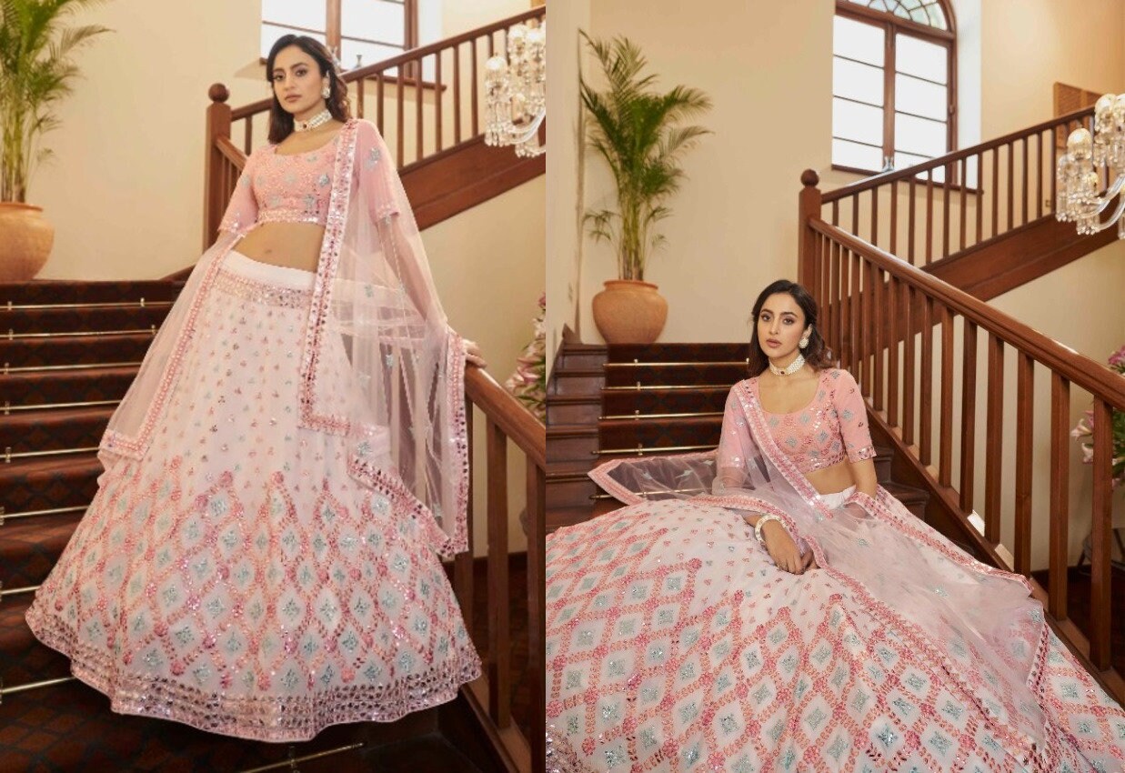 Gota patti bridal lehenga sale