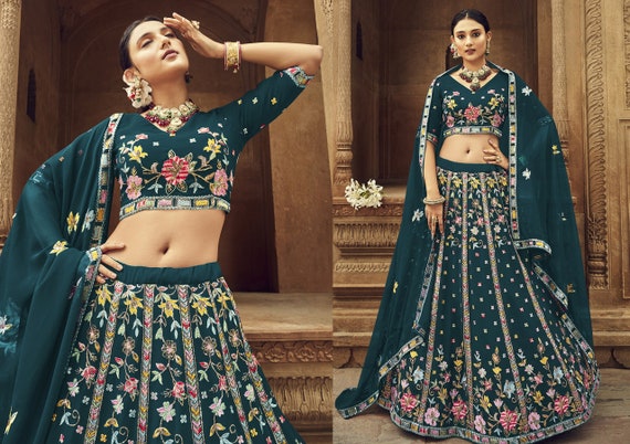 Celebrity-Inspired Latest Lehenga Choli Designs Collection Suitable For  Every Body Type And Every Occasion