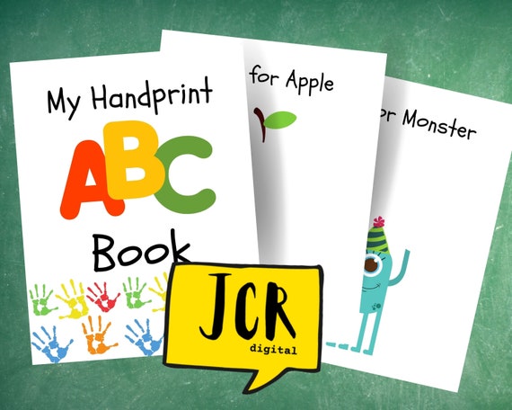 Abc Craft Alphabet Preschool Kindergarten Alphabet Etsy Osterreich