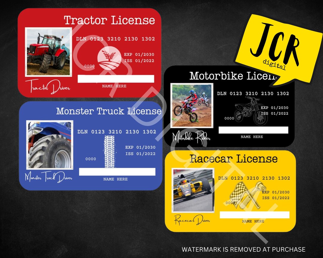 Drivers License Pretend Play Drivers - Il 1080xN.4241902828 Di7u 