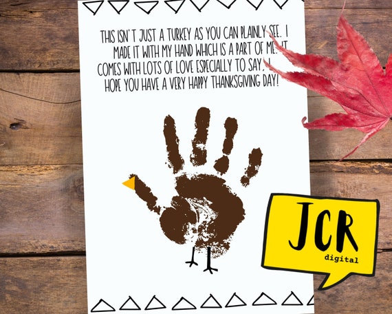 Turkey Handprint Art Turkey Handprint Craft Turkey