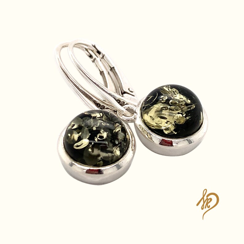 Green BALTIC AMBER Earrings Drop 925 STERLING SILVER Poland #2394 Details about Genuine Green BALTIC AMBER Earrings Drop 925 STERLING SILVER Poland #2394 Details about Genuine