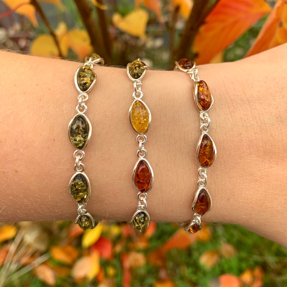 Etsy on sale amber bracelet