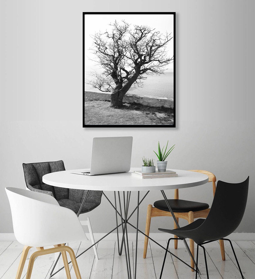 Artmyharbor Baumlandschaft-Bilder-Set – 5-teilig, Leinwanddruck, Für Wohnzimmer, Büro – Inkl. Aufhänge-Set