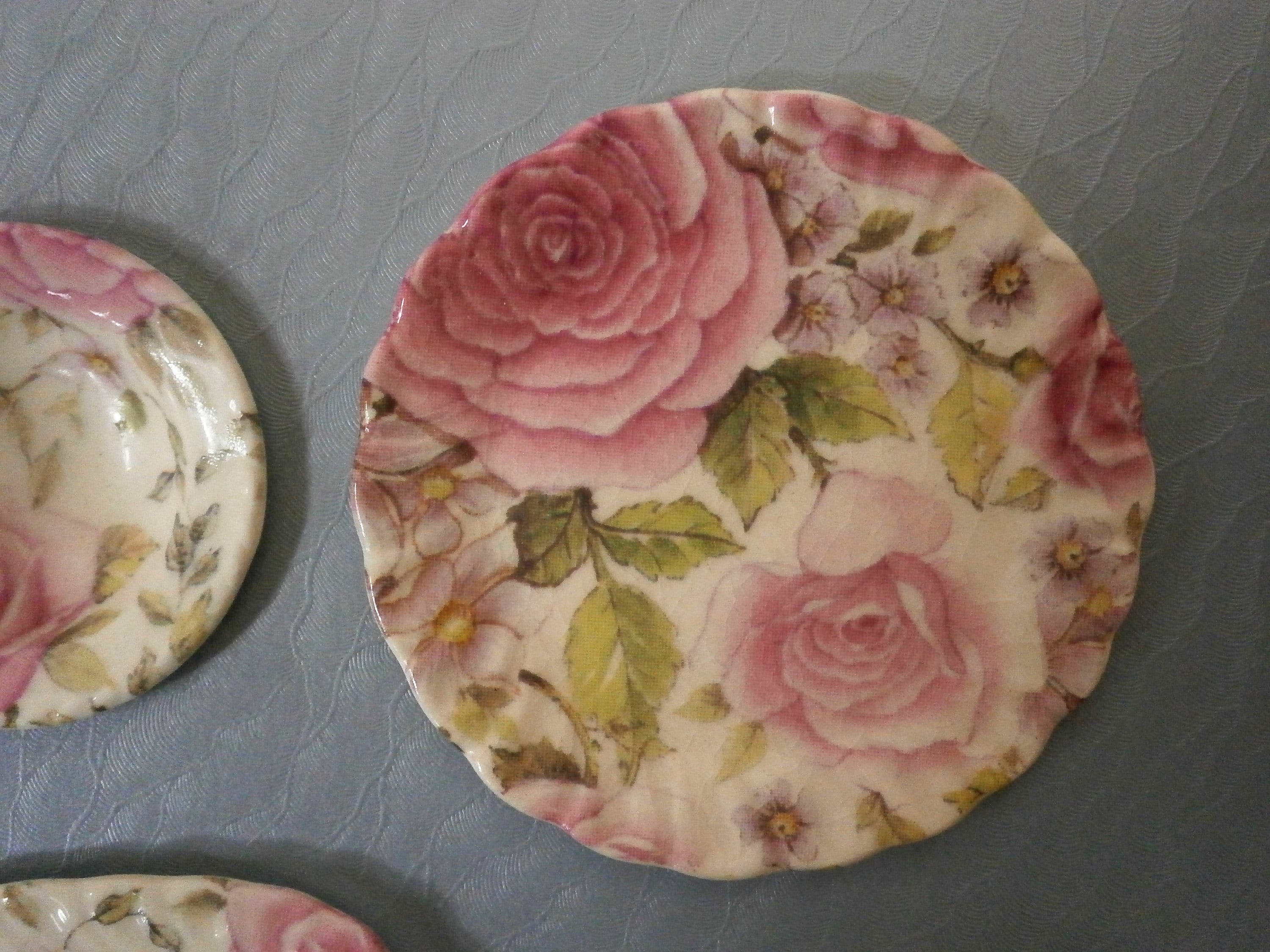 Ceramic Dinnerwareset by Hickleton Collectors Doll House Etsy