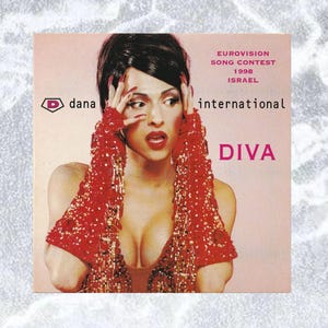 DIVA - Dana Festival Internacional de la Canción de Eurovisión Israel 1998 CD Single Card-Sleeve CNR Music