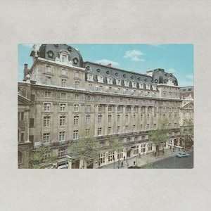 The Waldorf Hotel des années 1970 - Londres Royaume-Uni - carte postale non écrite - État neuf