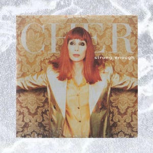 CHER - Strong Enough-cd uit 1999, enkele kaarthoes WEA Music