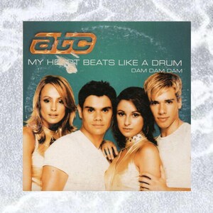 ATC - My Heart Beats Like A Drum (Dam Dam Dam) 2000 CD Single Kartenhülle von BMG Music