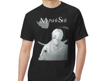 Mushishi Anime T-Shirt, Ginko Atmospheric Seinen Anime, Calm Nature-Inspired Manga Unisex Tee Shirt