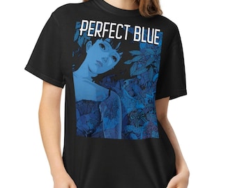 Perfect Blue T-Shirt, Classic Cult Movie Gift, Horror Anime Mystery, Vintage 90s Unisex Tee Shirt