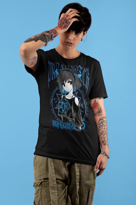 Anime Face Cringe' Men's T-Shirt