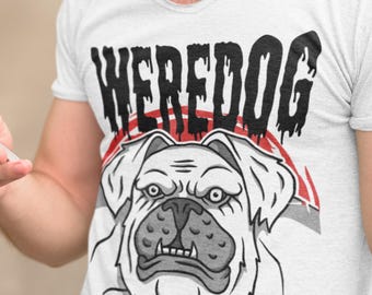 WEREDOG T-Shirt, DND Campaign, Dogman Beast Faction, Fantasy Creature Unisex Tee Shirt