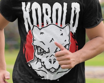 KOBOLD T-Shirt, DND Dragonfolk Monster, Lizardfolk Player Unisex Tee Shirt