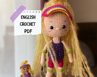 Baby Doll Amigurumi Crochet Pattern – Beginner Friendly DIY Toy (PDF Pattern)