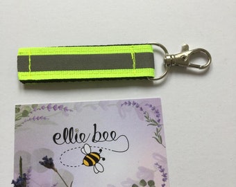 Hi-Vis Reflective Key / Bag Safety Tag- Easy find. An ideal Gift.
