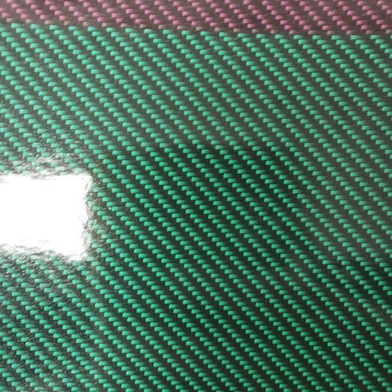 53 Green Carbon Fiber Wrap By the Yard Etsy