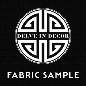 Fabric Sample | Lampshade Material Swatch | Fabric & Lining Options for Custom Lampshades