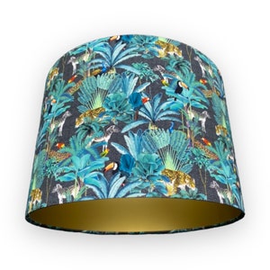 Safari light shade, 40cm drum lampshade, lampshades table lamp, home decor and gifts
