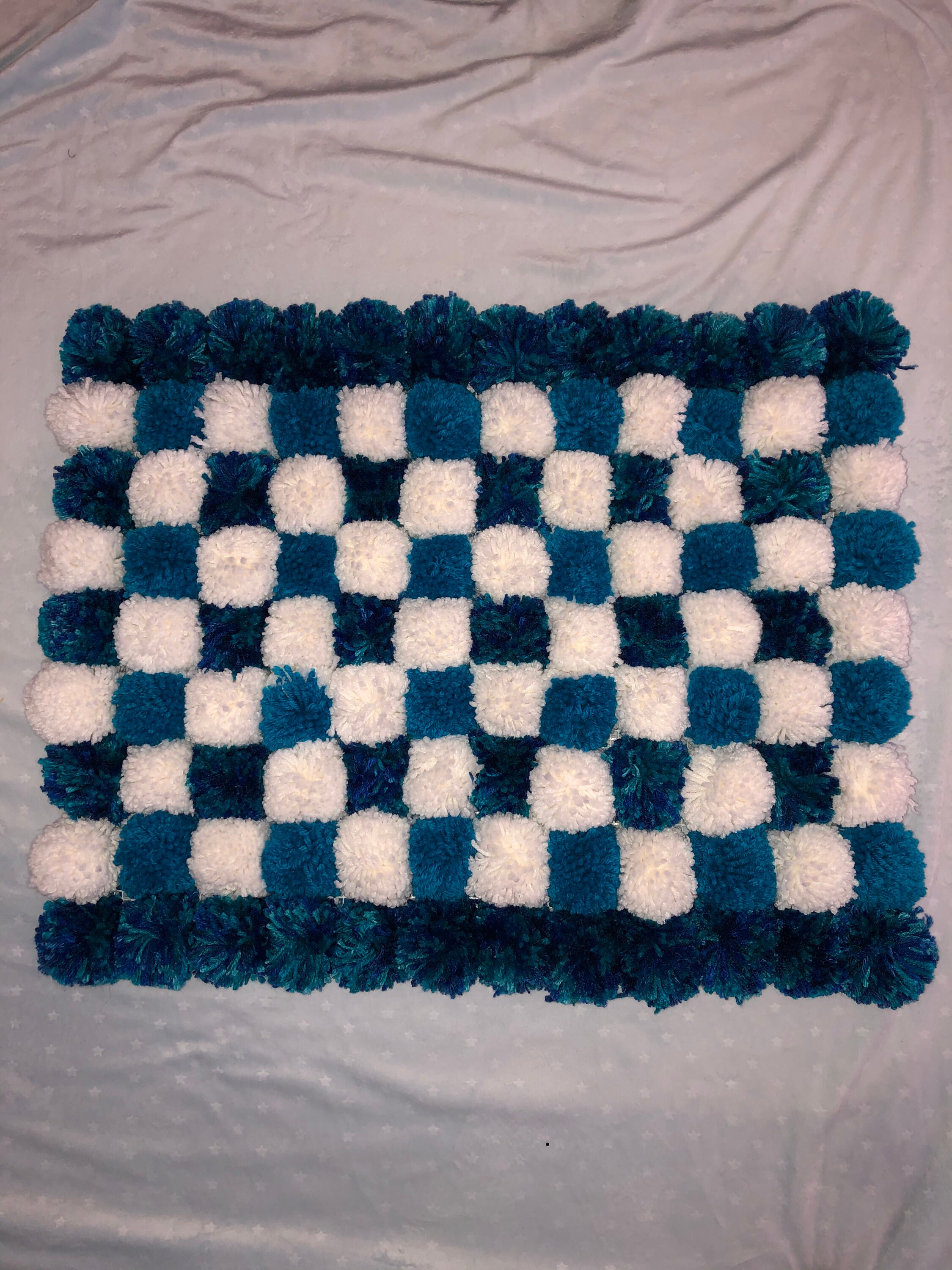 Pom Pom Rug Etsy