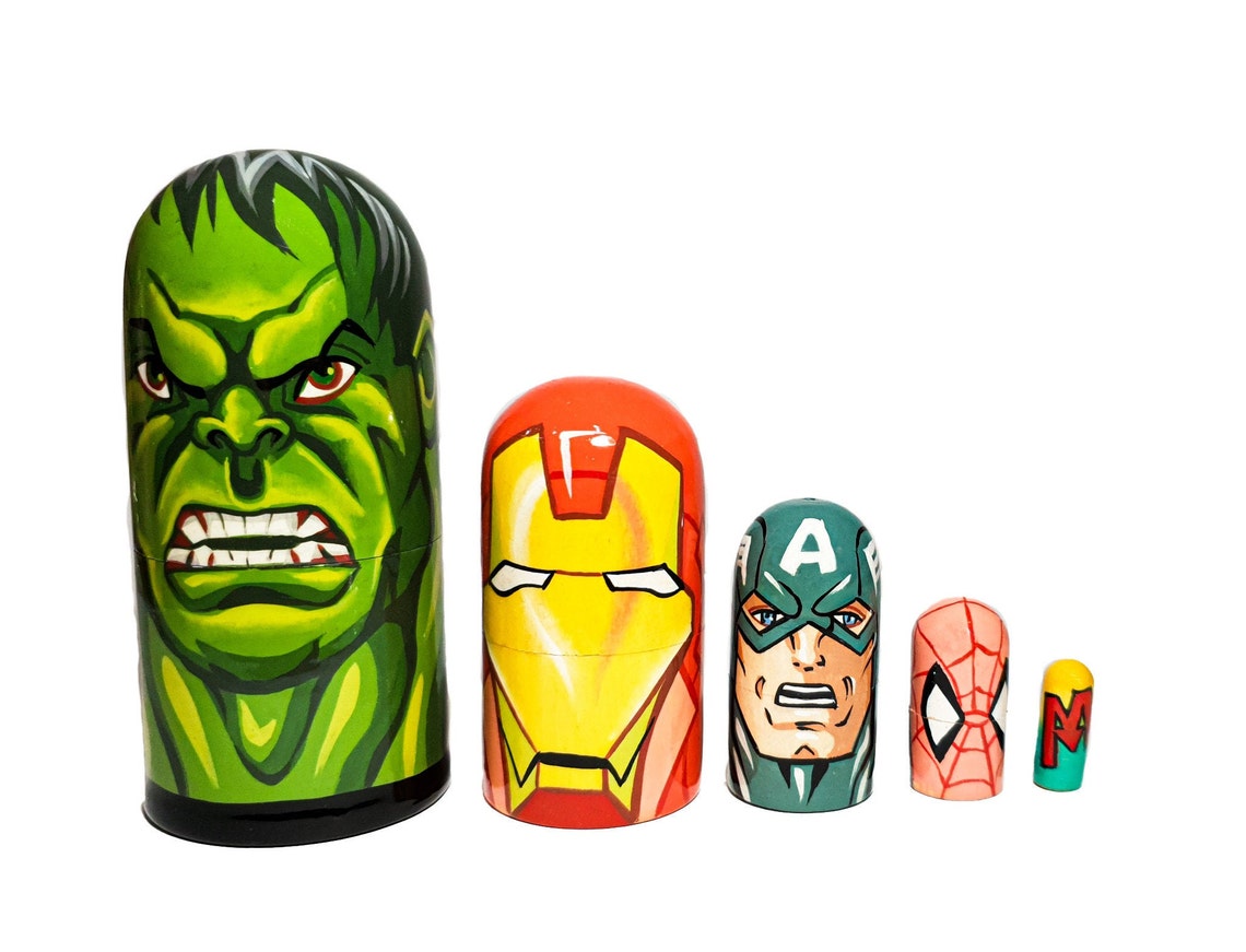 hulk nesting dolls