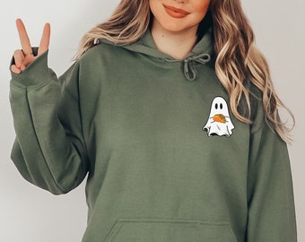 Halloween Ghost Tacos Hoodies, Cute Ghost Tacos Hoodies, Spooky Ghost Hoodies, Spooky Season Gift, Taco Lover Gift, Halloween Party Gifts