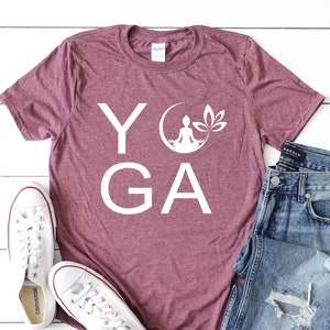 Yoga Shirt, Yoga Gift Shirt, Namaste Shirt, Gift for Yogi, Yoga Lover Shirt, Meditation Shirt, Yoga Tee, Yoga T Shirt, Women Yoga Shirt