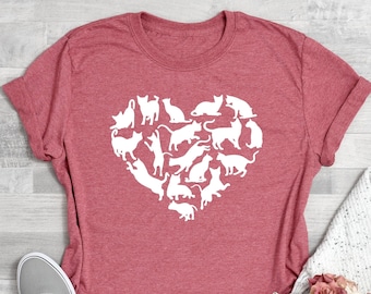 Ladies cat shirts Clearance