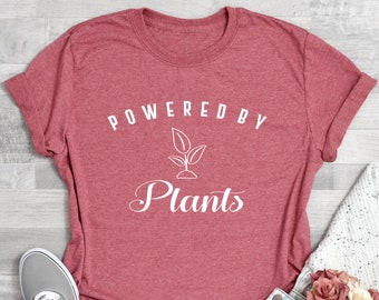 Womens Vegan Plant Based Herbivore Shirt Vegan Shirt Vegetarian Shirt Run on Veggies Shirt Beauty Brains Vegan Shirt