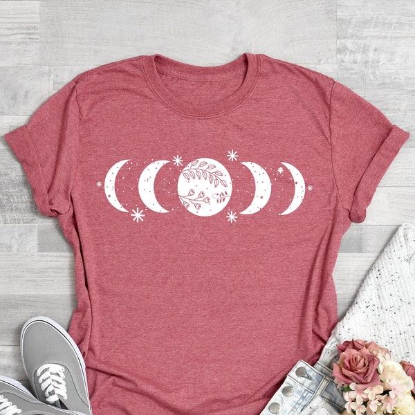 Moon T Shirt Etsy