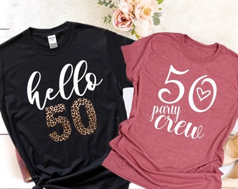 50th Birthday Shirt | Etsy