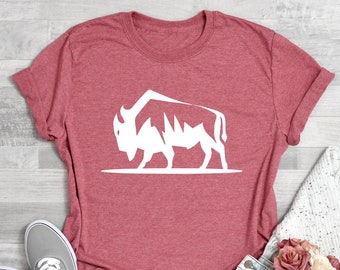 Bison Shirt, Buffalo Shirt, Bison T Shirt, Buffalo T Shirt