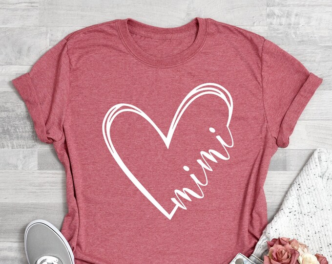 Livin' the Mimi Life Cute Grandmother Shirt
