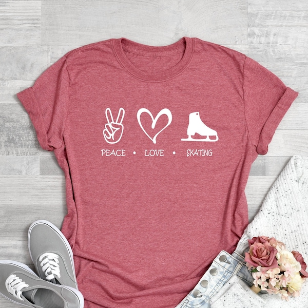 Ice Skating Shirt Etsy