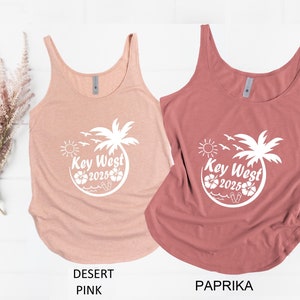 Key West Tank Shirt, Key West  Shirt, Florida Summer Shirt, Key West Girls Trip Tank, Key West Trip, Key West Tank Tops, Key West Tanks