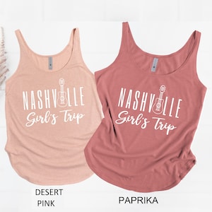 Nashville Girls Trip Tank Top, Nashville Girls Trip Tee, Nashville Music Shirt, Country Music Shirt, Nashville Gift,Bachelorette Party Shirt