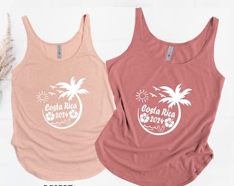 Costa Rica Tank Shirt, Costa Rica  Shirt, Costa Rica Summer Shirt, Costa Rica Girls Trip 2024 Tank, Costa Rica Trip, Costa Rica Tank Tops